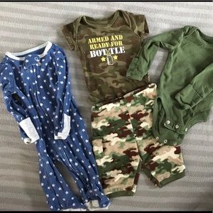 Newborn Baby boy patriotic lot